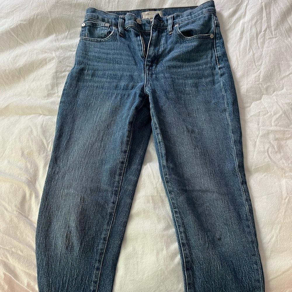 Madewell High-Rise Slim Crop Boyjean